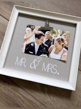 Mr. & Mrs. Burnes of Boston 4x6 Picture Frame